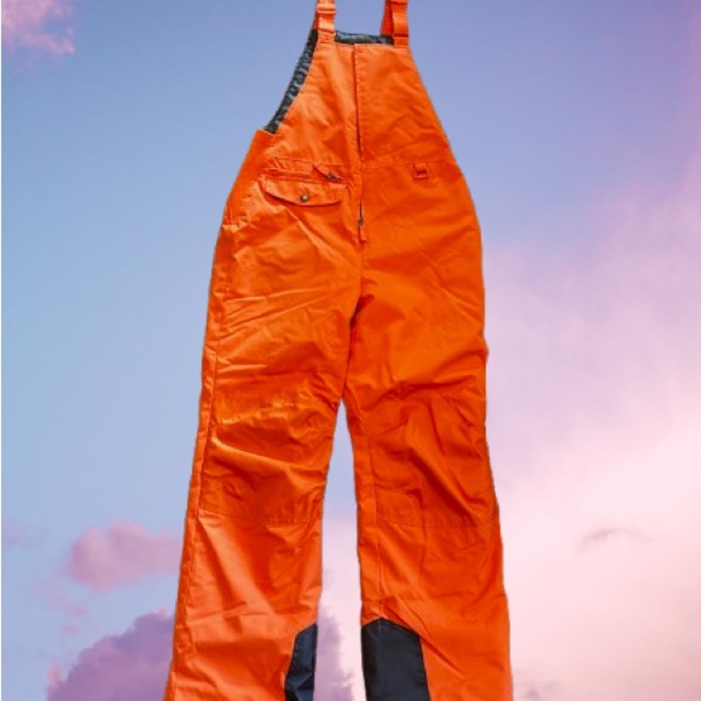 Youth Snowpants [bibbed orange]